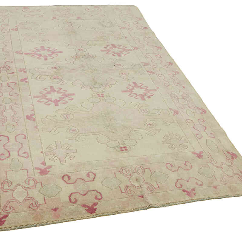 Vintage Turkish Hand-Knotted Rug - 5'  x 8'  (60" x 96") - K0078598