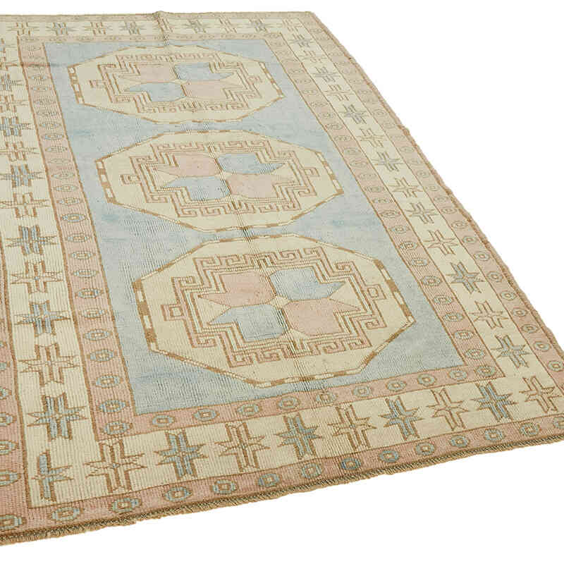 El Dokuma Vintage Halı - 148 cm x 228 cm - K0078599