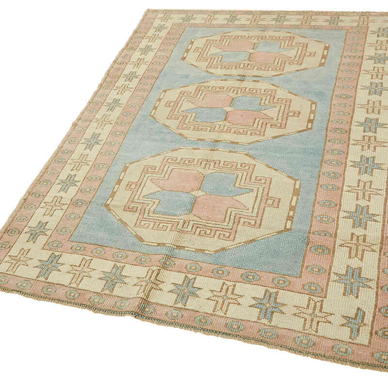 El Dokuma Vintage Halı - 148 cm x 228 cm - K0078599