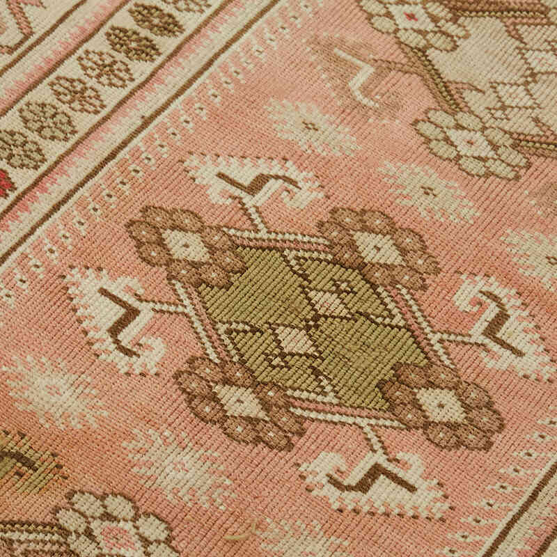 El Dokuma Vintage Halı - 130 cm x 238 cm - K0078600