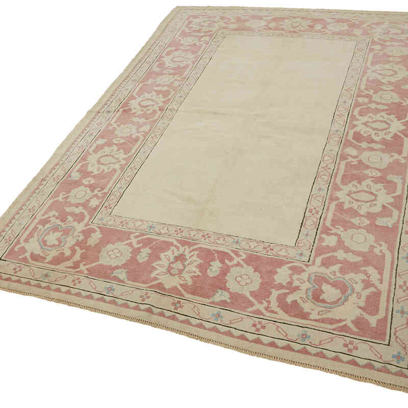 Vintage Turkish Hand-Knotted Rug - 5' 4" x 7' 9" (64" x 93") - K0078602