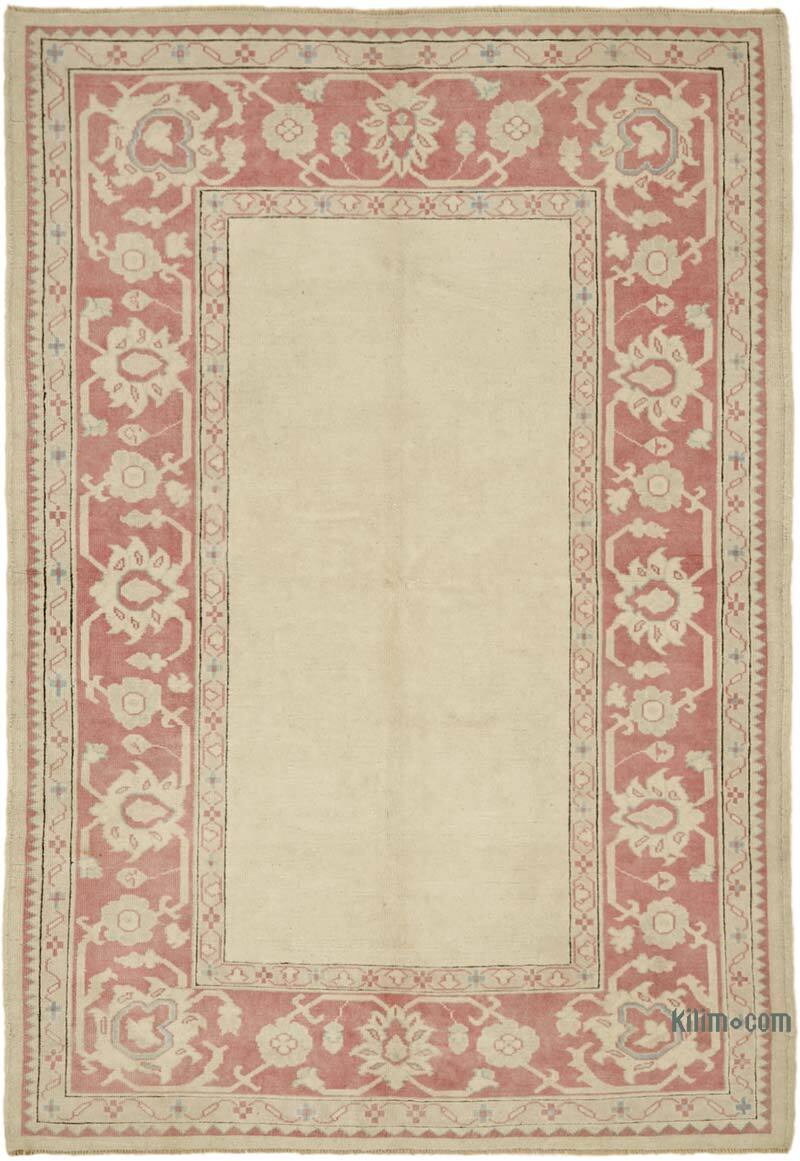 Vintage Turkish Hand-Knotted Rug - 5' 4" x 7' 9" (64" x 93") - K0078602
