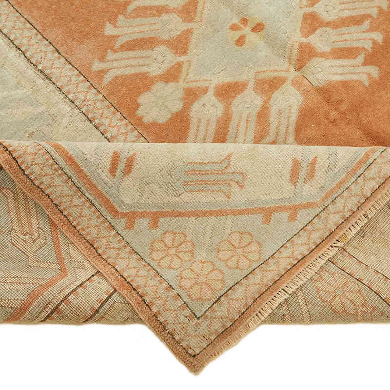 Vintage Turkish Hand-Knotted Rug - 6' 6" x 9' 3" (78" x 111") - K0078606