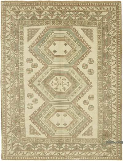 Alfombra Vintage Turca Anudada a Mano - 225 cm x 285 cm