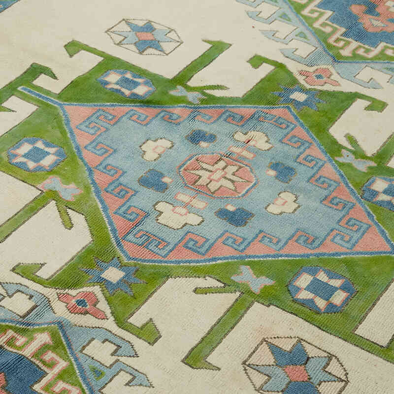 El Dokuma Vintage Halı - 211 cm x 274 cm - K0078610