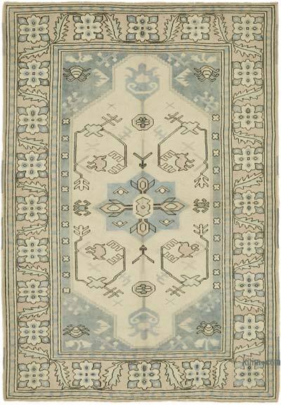 El Dokuma Vintage Halı - 163 cm x 230 cm