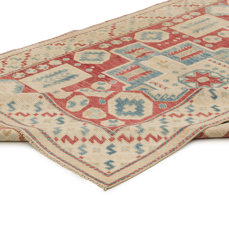 Vintage Turkish Hand-Knotted Rug - 4' 7" x 7' 1" (55" x 85") - K0078612