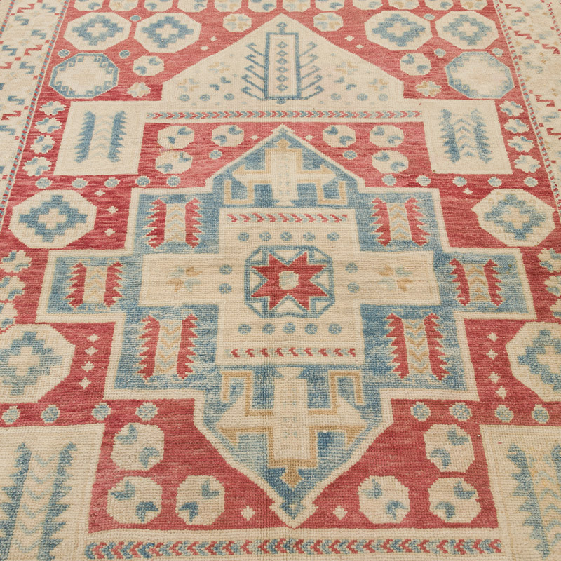 Vintage Turkish Hand-Knotted Rug - 4' 7" x 7' 1" (55" x 85") - K0078612