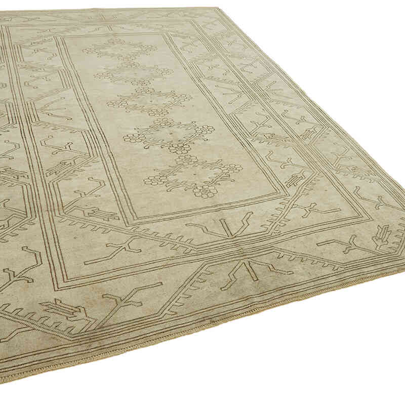 Vintage Turkish Hand-Knotted Rug - 6' 7" x 9' 6" (79" x 114") - K0078614