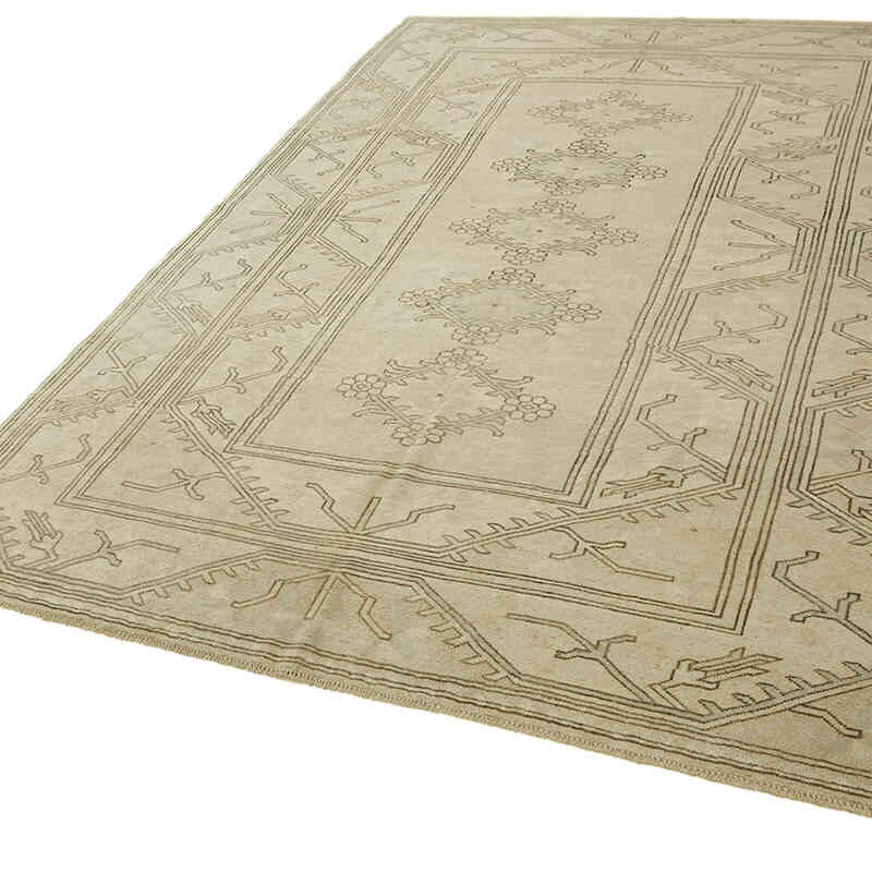 Vintage Turkish Hand-Knotted Rug - 6' 7" x 9' 6" (79" x 114") - K0078614