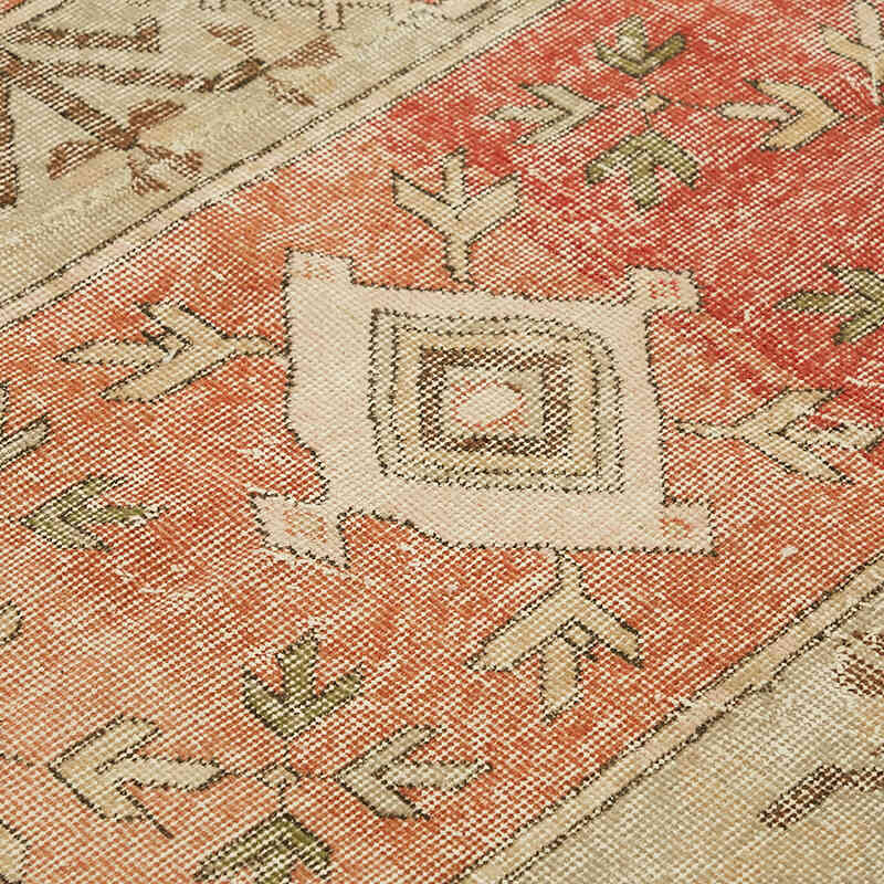 El Dokuma Vintage Halı - 152 cm x 300 cm - K0078617