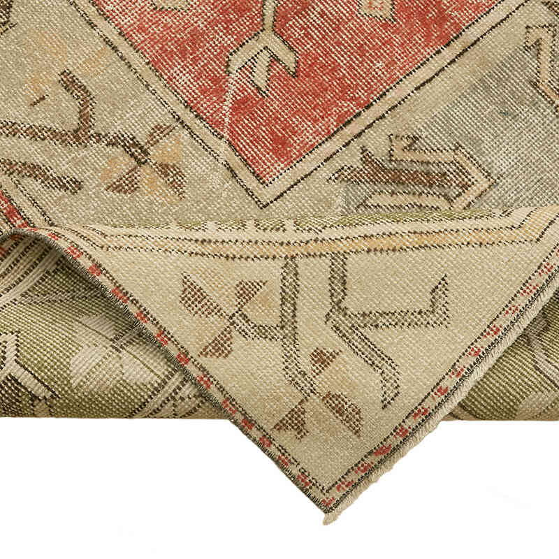 El Dokuma Vintage Halı - 152 cm x 300 cm - K0078617