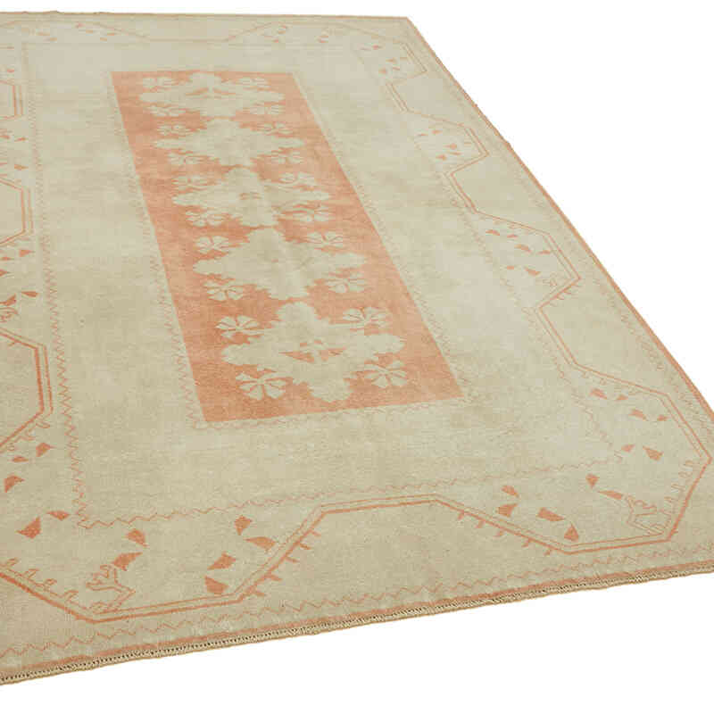 Vintage Turkish Hand-Knotted Rug - 5' 6" x 8' 3" (66" x 99") - K0078618