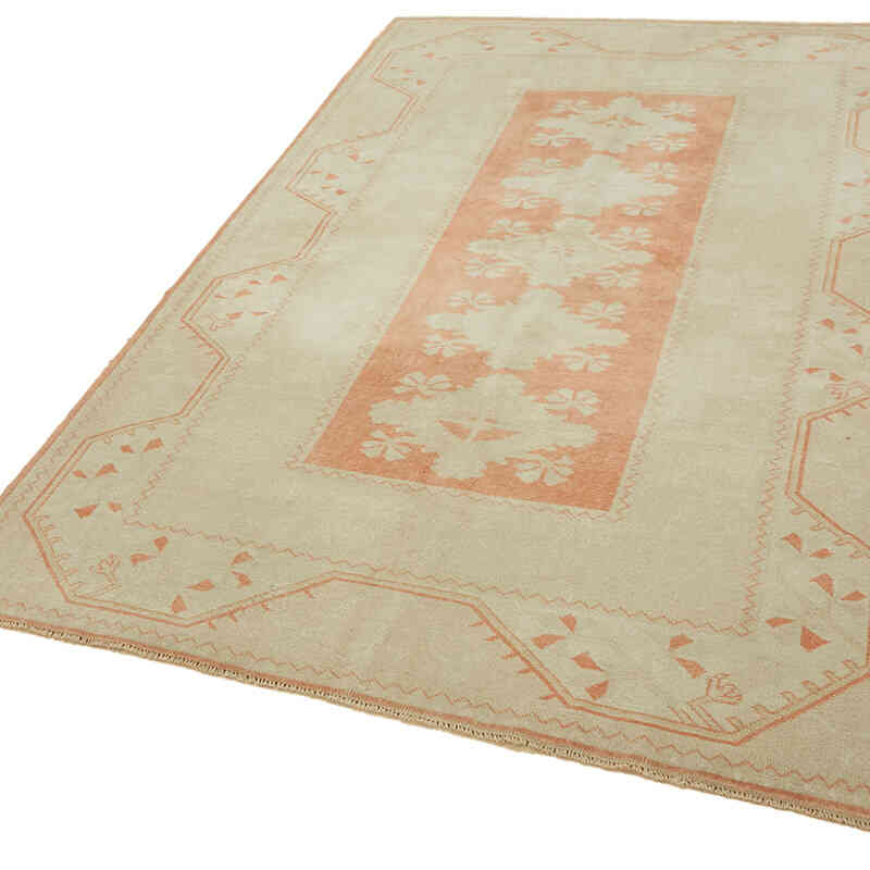 Vintage Turkish Hand-Knotted Rug - 5' 6" x 8' 3" (66" x 99") - K0078618