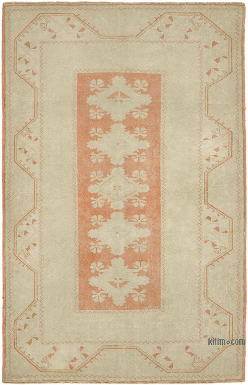 Vintage Turkish Hand-Knotted Rug - 5' 6" x 8' 3" (66" x 99") - K0078618