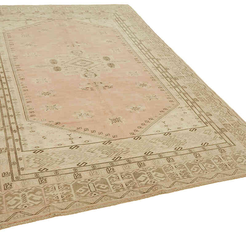 Vintage Turkish Hand-Knotted Rug - 6' 5" x 9' 9" (77" x 117") - K0078619