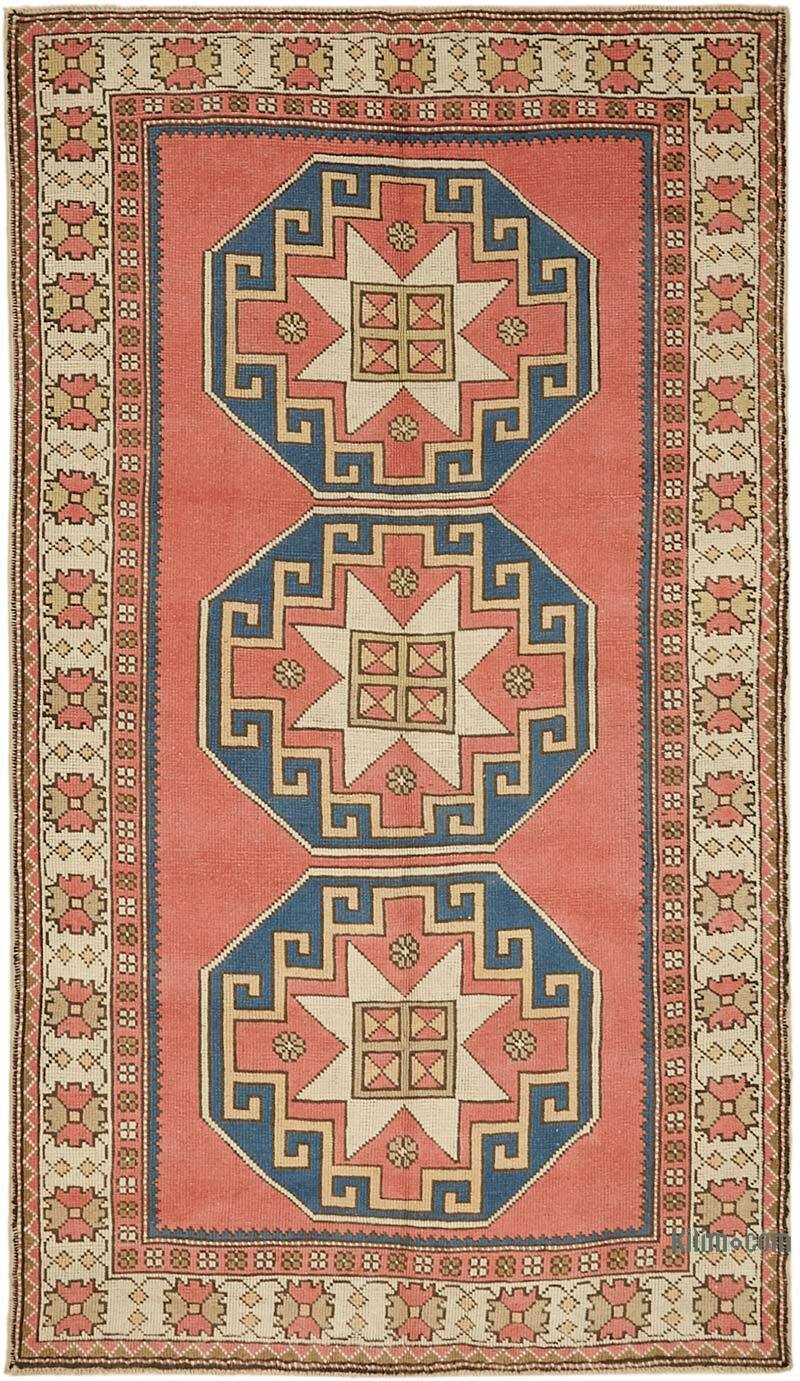 El Dokuma Vintage Halı - 143 cm x 239 cm - K0078621