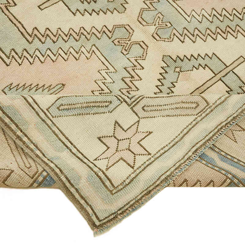 El Dokuma Vintage Halı - 183 cm x 240 cm - K0078623