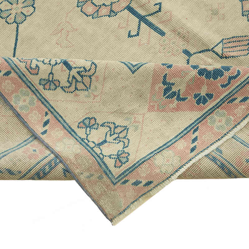 Alfombra Vintage Turca Anudada a Mano - 172 cm x 236 cm - K0078625