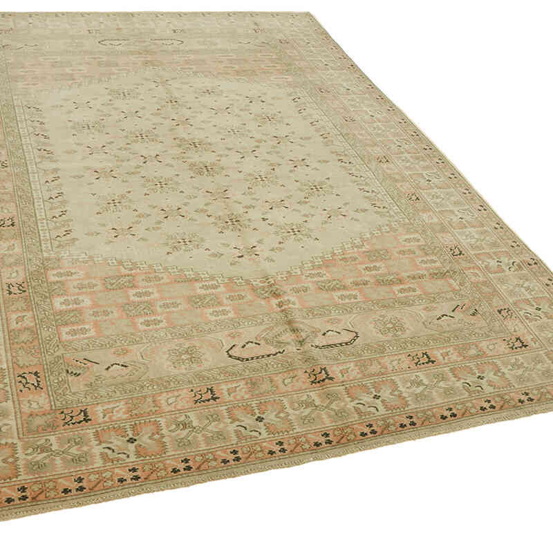 Vintage Turkish Hand-Knotted Rug - 5' 11" x 8' 6" (71" x 102") - K0078632
