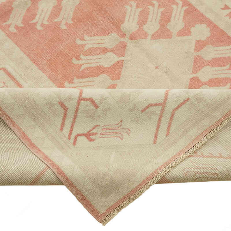 El Dokuma Vintage Halı - 198 cm x 284 cm - K0078637