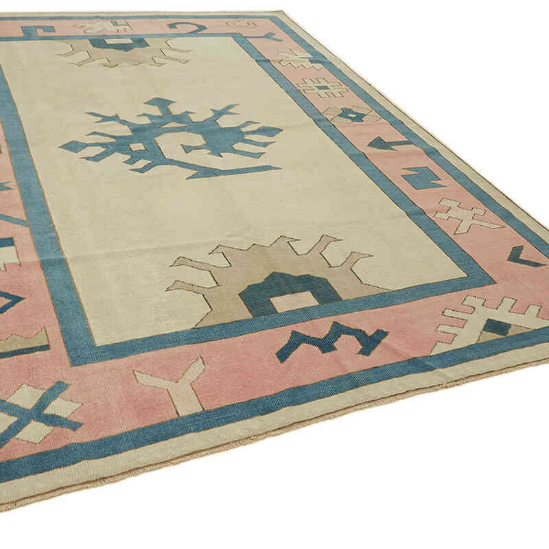 Alfombra Vintage Turca Anudada a Mano - 234 cm x 307 cm - K0078639