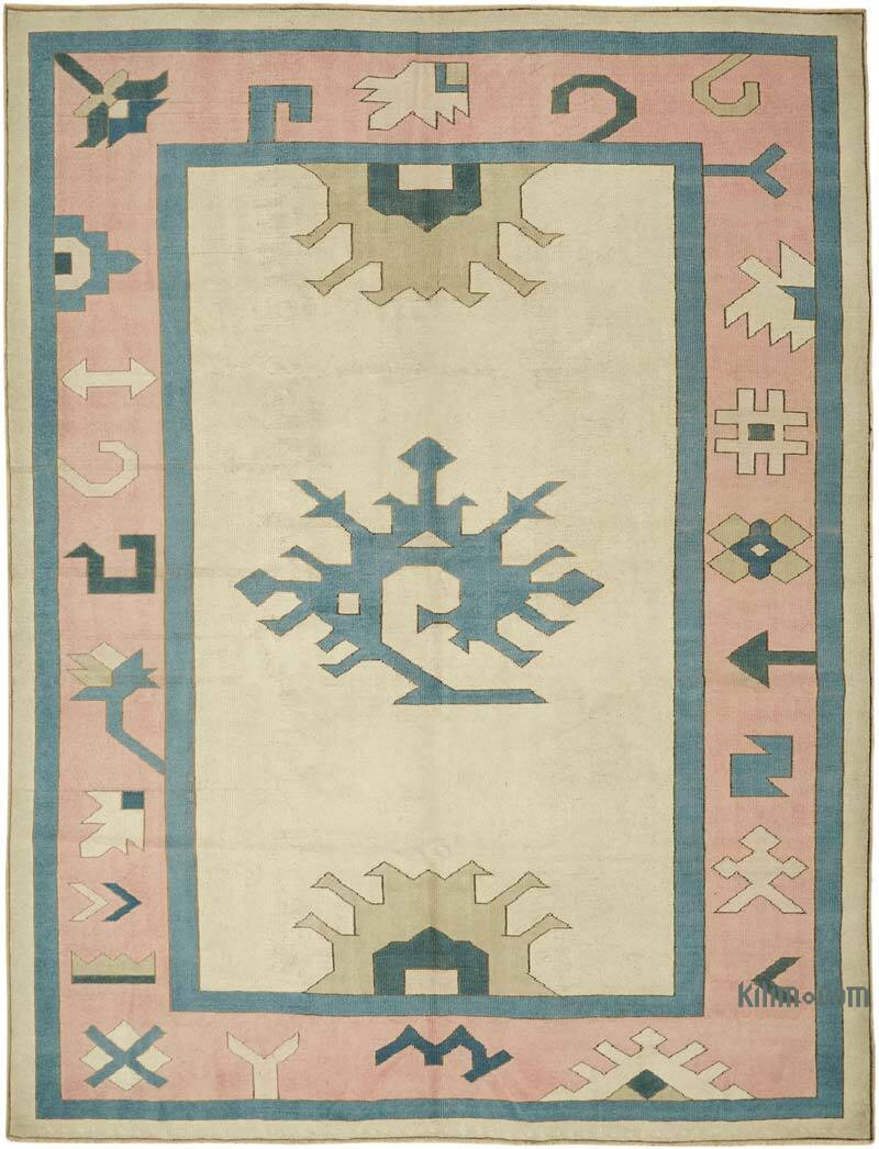 Alfombra Vintage Turca Anudada a Mano - 234 cm x 307 cm - K0078639