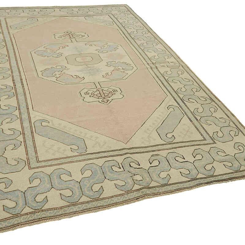 El Dokuma Vintage Halı - 191 cm x 266 cm - K0078641