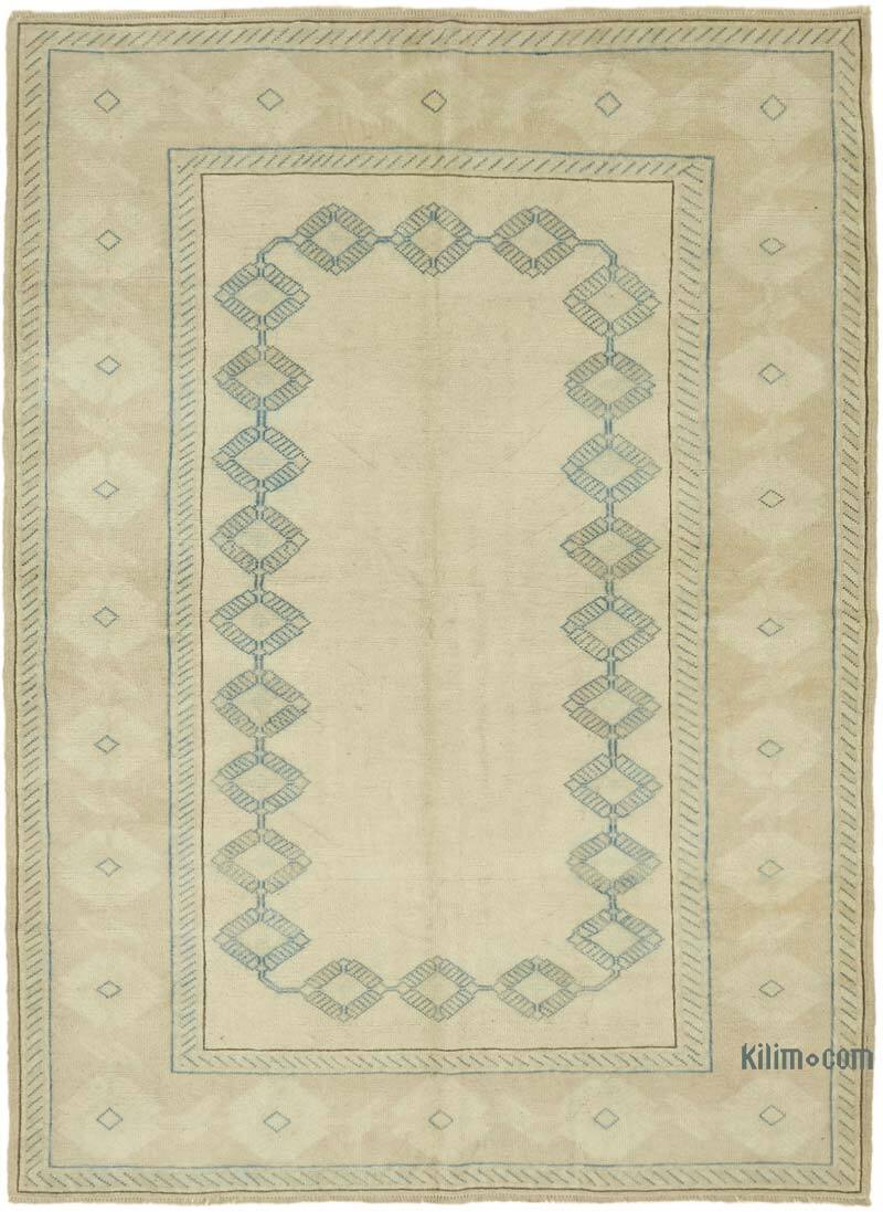 Alfombra Vintage Turca Anudada a Mano - 185 cm x 248 cm - K0078643