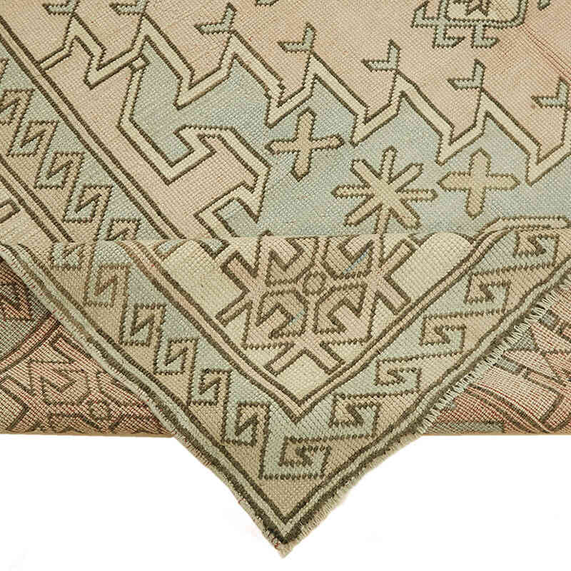 El Dokuma Vintage Halı - 201 cm x 290 cm - K0078646