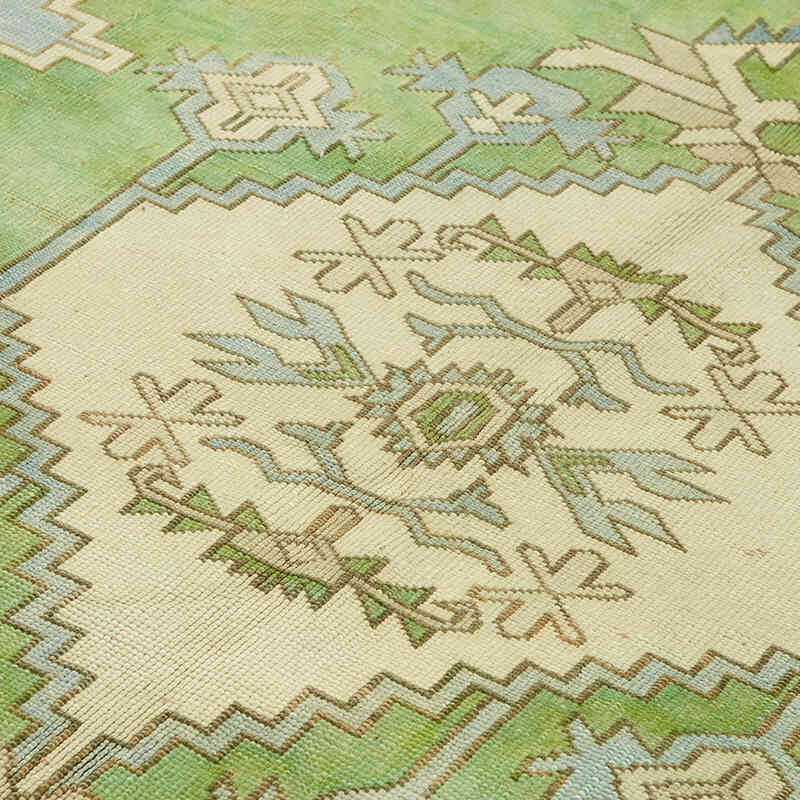 Vintage Turkish Hand-Knotted Rug - 7'  x 9' 9" (84" x 117") - K0078648