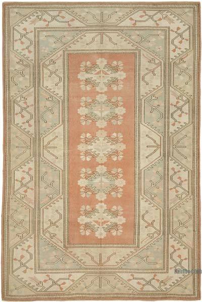 El Dokuma Vintage Halı - 198 cm x 295 cm