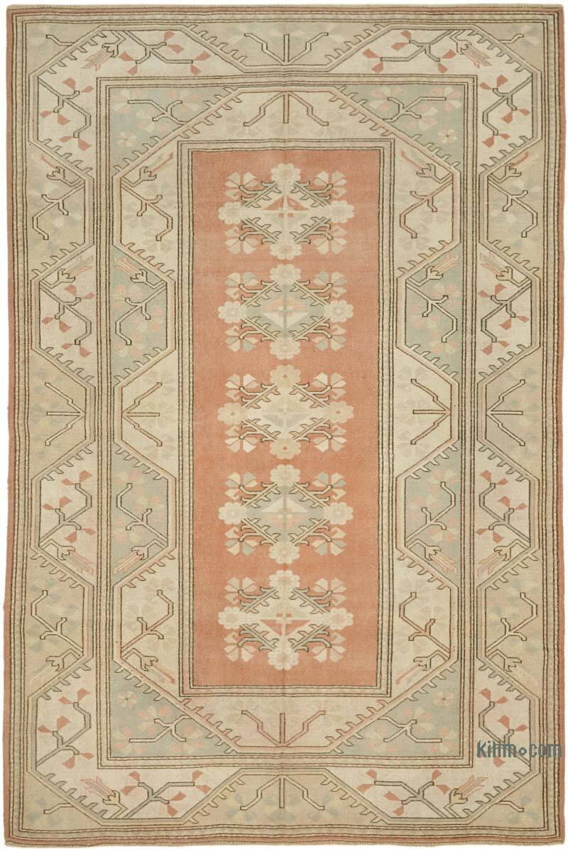 El Dokuma Vintage Halı - 198 cm x 295 cm - K0078650