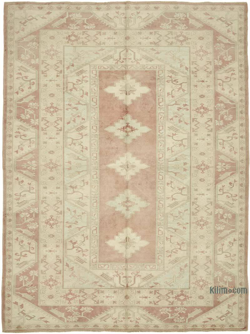 Alfombra Vintage Turca Anudada a Mano - 211 cm x 282 cm - K0078651