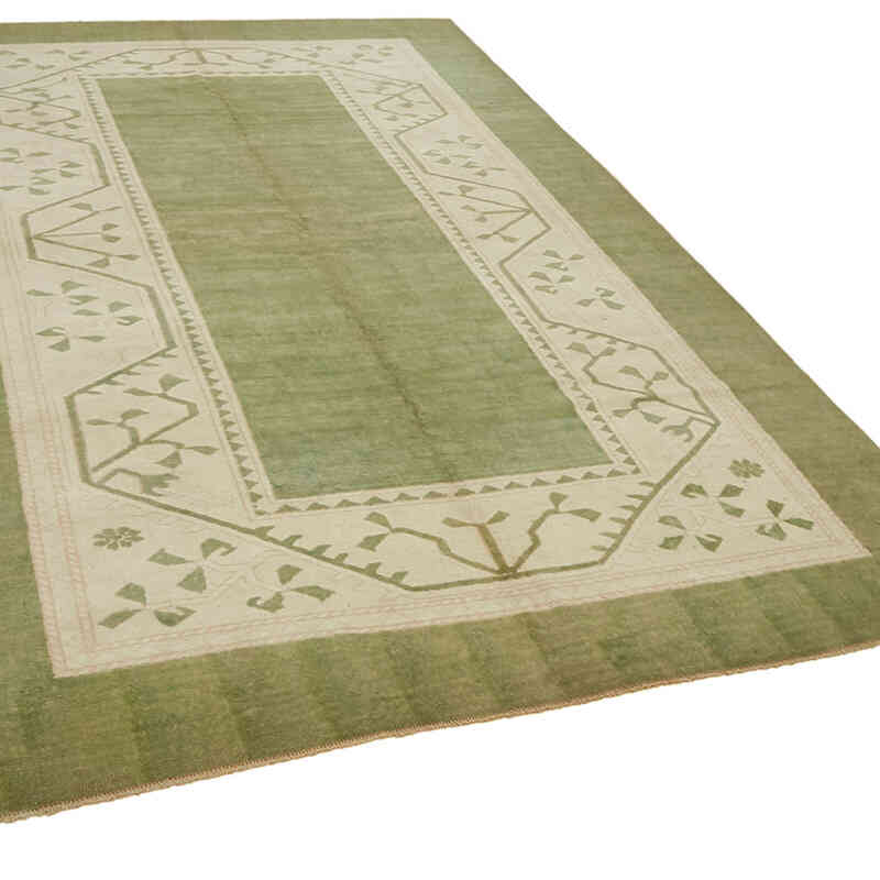 Vintage Turkish Hand-Knotted Rug - 7' 5" x 10' 8" (89" x 128") - K0078653
