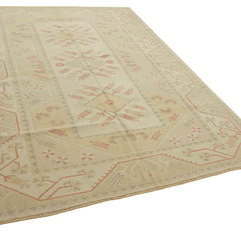 El Dokuma Vintage Halı - 196 cm x 270 cm - K0078655