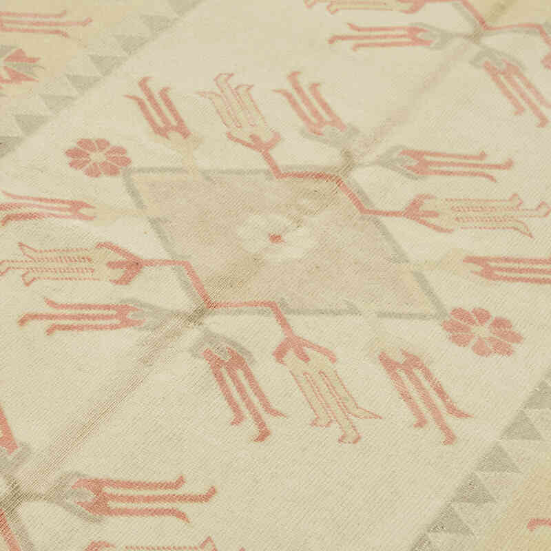 El Dokuma Vintage Halı - 196 cm x 270 cm - K0078655