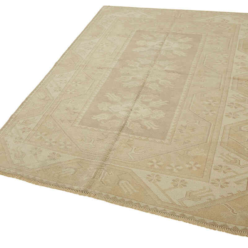 Vintage Turkish Hand-Knotted Rug - 5'  x 7' 1" (60" x 85") - K0078656