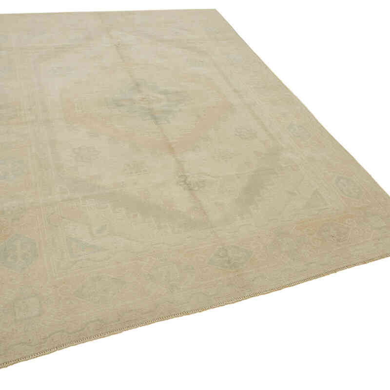 Alfombra Vintage Turca Anudada a Mano - 195 cm x 266 cm - K0078657