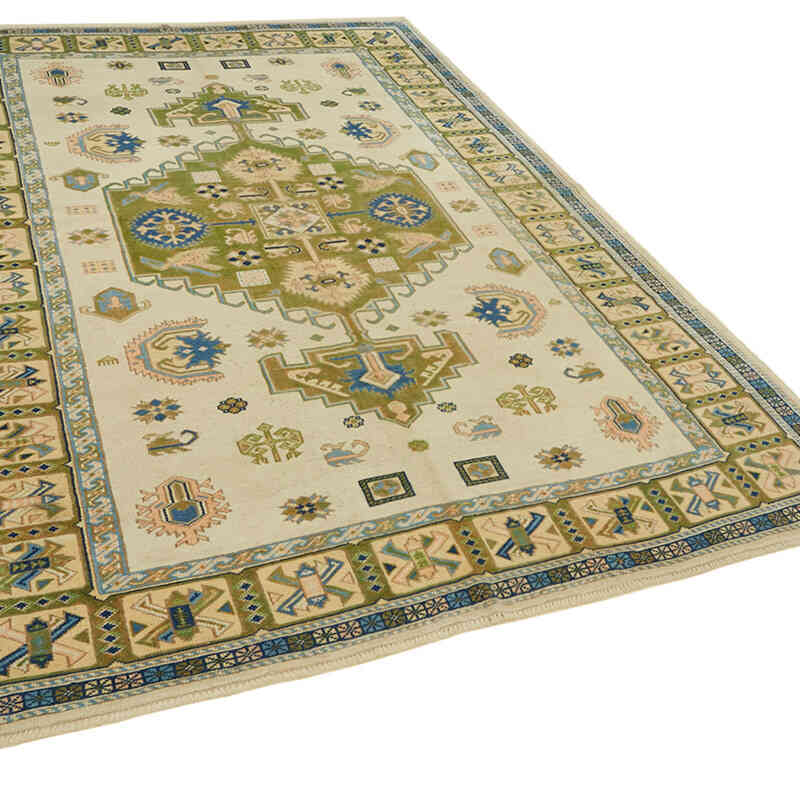 Vintage Turkish Hand-Knotted Rug - 6' 8" x 9' 7" (80" x 115") - K0078658