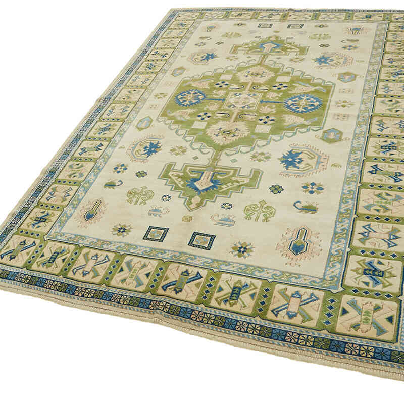 Vintage Turkish Hand-Knotted Rug - 6' 8" x 9' 7" (80" x 115") - K0078658