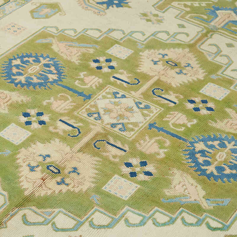 Vintage Turkish Hand-Knotted Rug - 6' 8" x 9' 7" (80" x 115") - K0078658