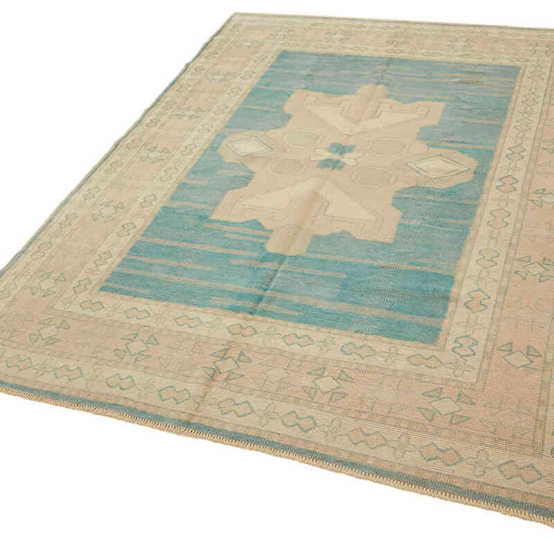 El Dokuma Vintage Halı - 173 cm x 237 cm - K0078664