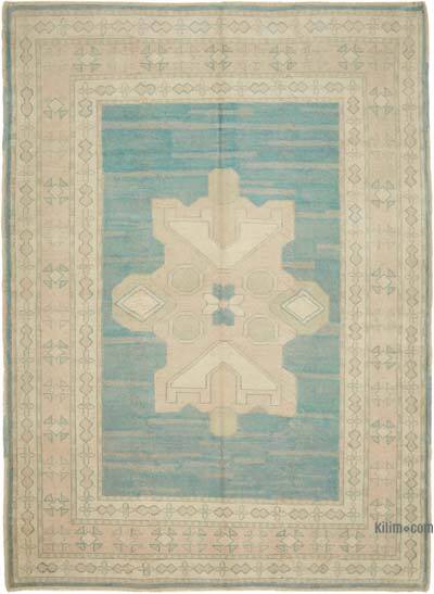 Alfombra Vintage Turca Anudada a Mano - 173 cm x 237 cm