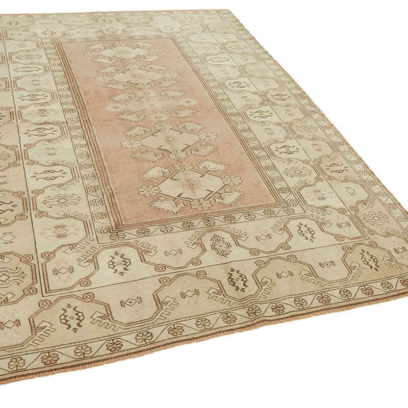 El Dokuma Vintage Halı - 200 cm x 278 cm - K0078666