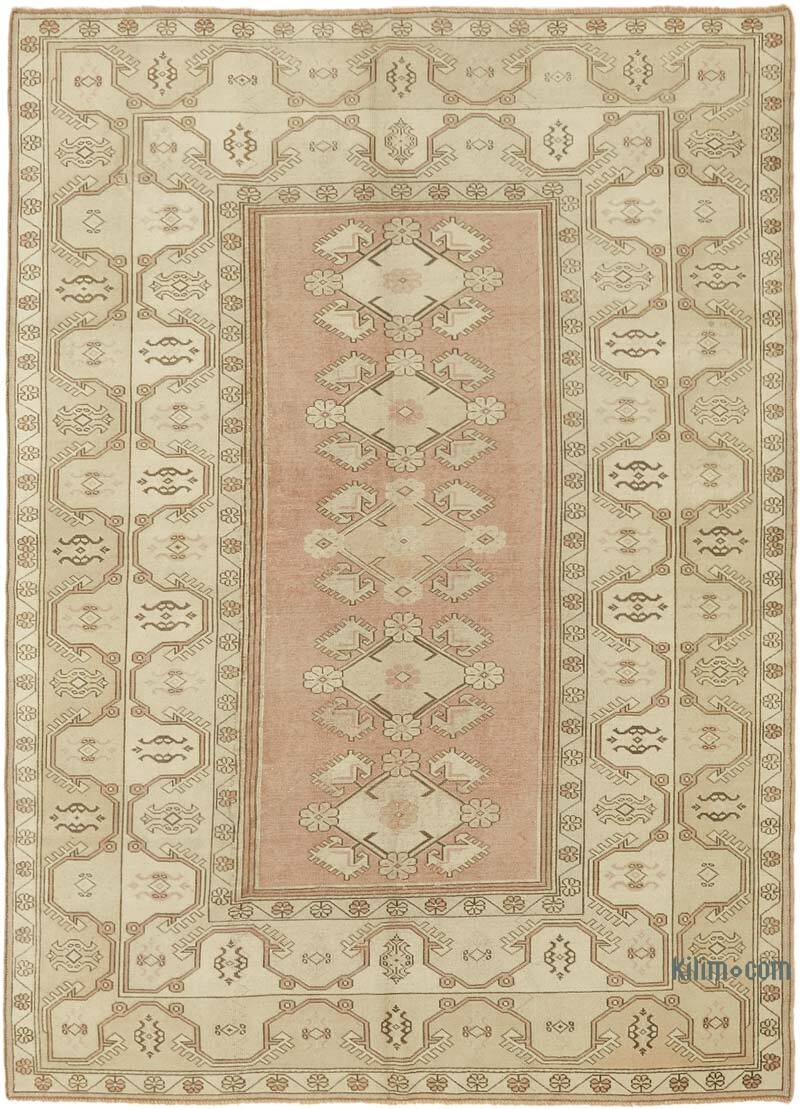 El Dokuma Vintage Halı - 200 cm x 278 cm - K0078666