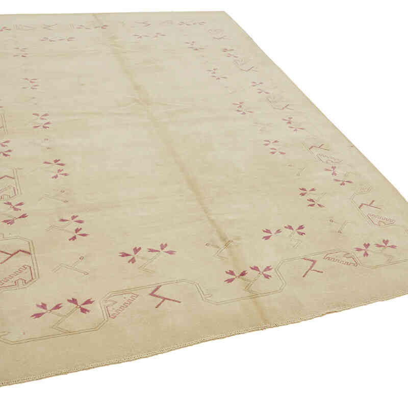 Vintage Turkish Hand-Knotted Rug - 6' 7" x 9' 1" (79" x 109") - K0078668