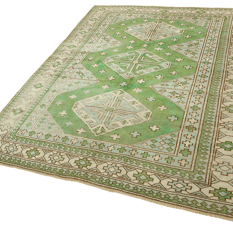 Vintage Turkish Hand-Knotted Rug - 6' 2" x 8' 4" (74" x 100") - K0078669