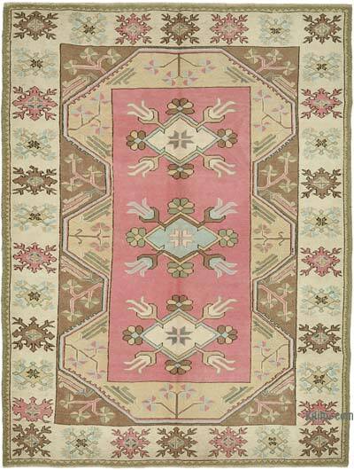 El Dokuma Vintage Halı - 215 cm x 280 cm