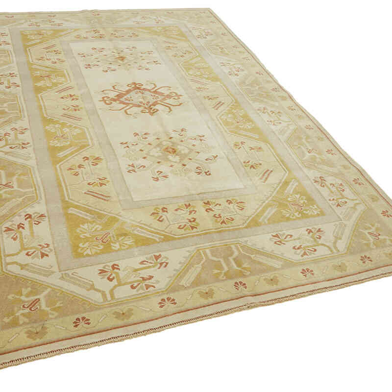 El Dokuma Vintage Halı - 200 cm x 279 cm - K0078671